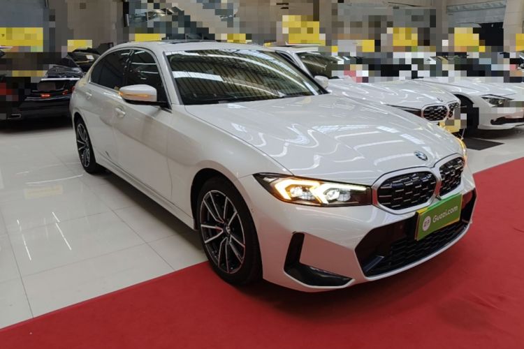 Used BMW 3 Series 2023 325Li M Sport Package Front Right 45 Deg