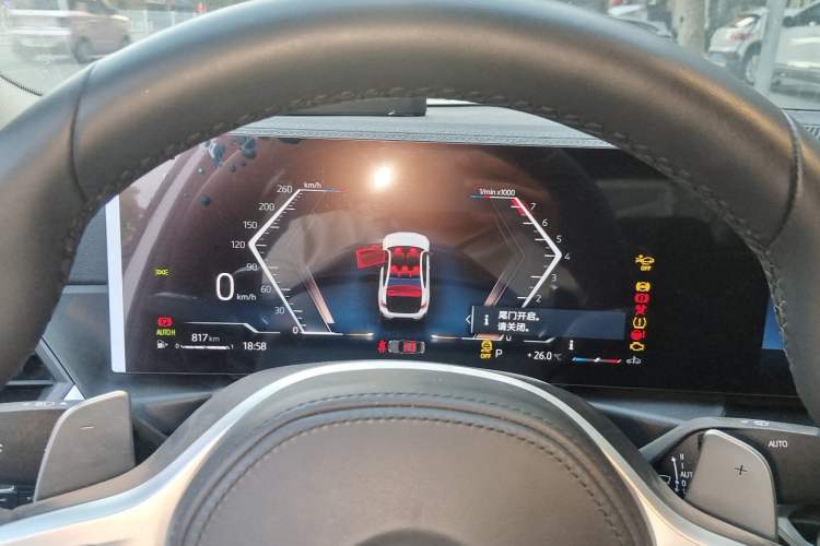 Used BMW 3 Series 2023 325Li M Sport Night Edition Package Instrument Cluster