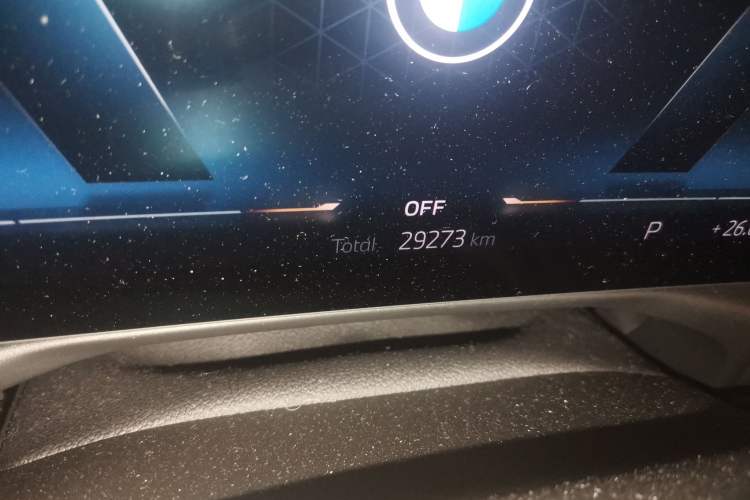 Used BMW 3 Series 2023 325Li M Sport Package Odometer Close Up
