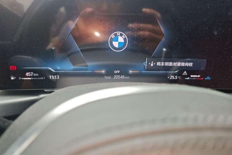 Used BMW 3 Series 2023 325Li M Sport Package Odometer Close Up