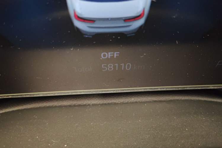 Used BMW 3 Series 2023 320Li M Sport Package Odometer Close Up