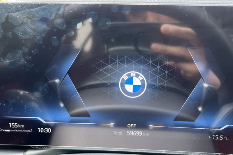 Used BMW 3 Series 2023 325Li M Sport Night Edition Package Odometer Close Up