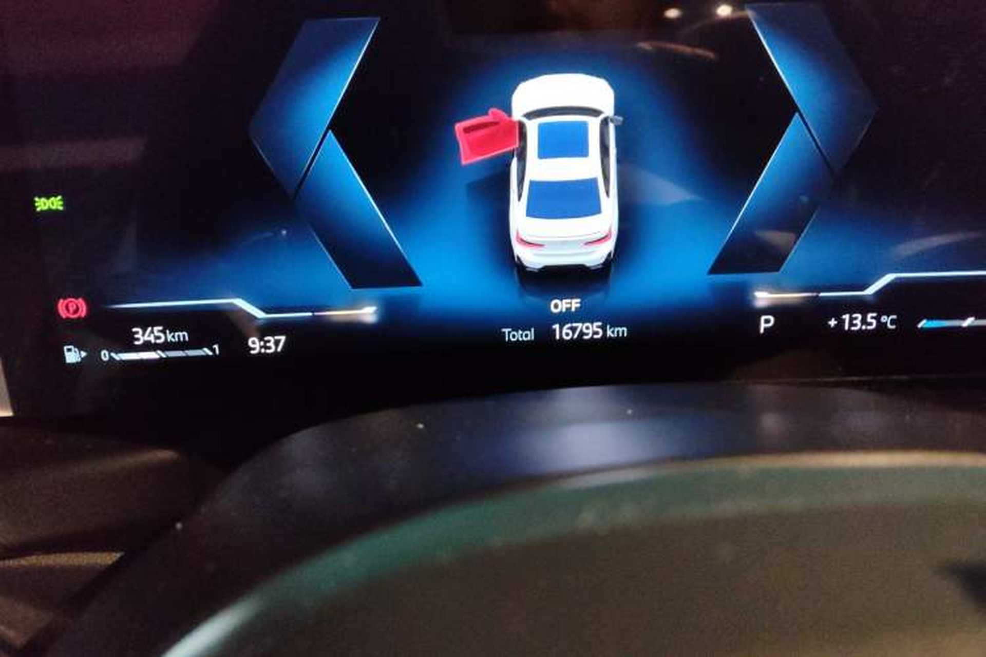 Used BMW 3 Series 2023 325Li M Sport Night Edition Package Odometer Close Up