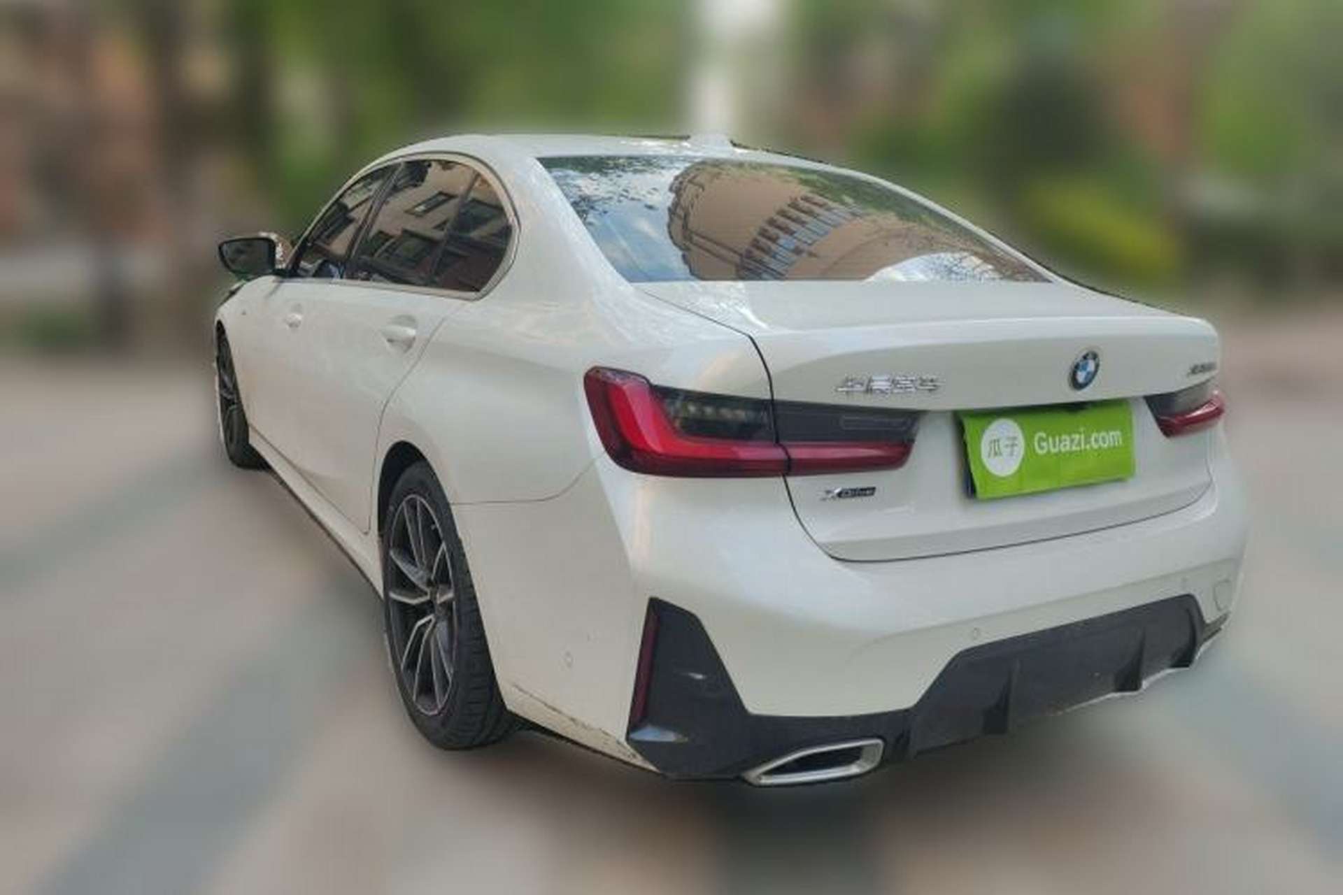 Used BMW 3 Series 2023 325Li xDrive M Sport Package Rear Left 45 Deg