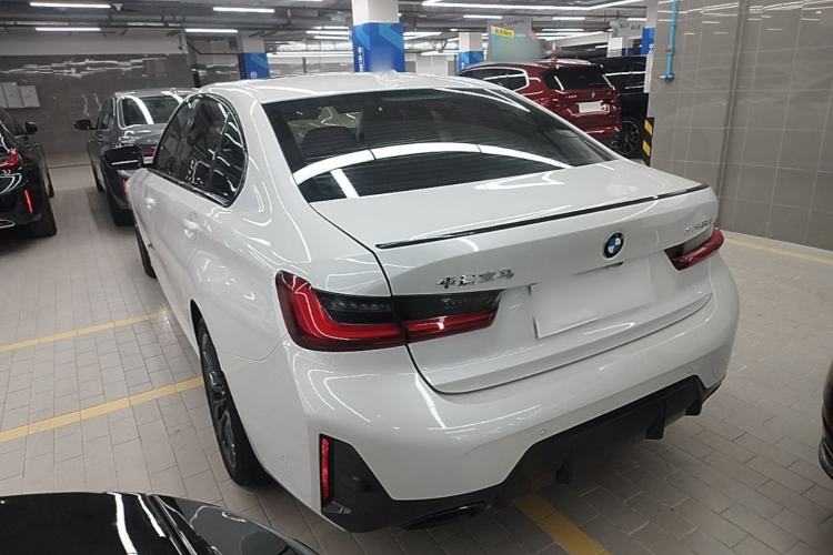 Used BMW 3 Series 2023 325Li M Sport Night Edition Package Rear Left 45 Deg