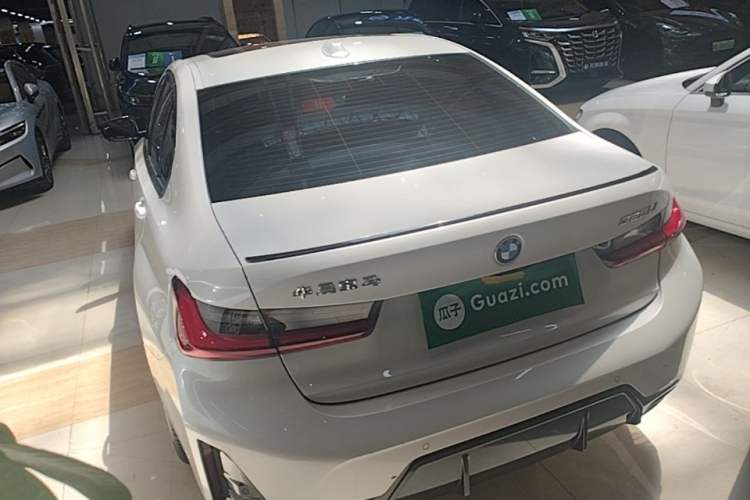 Used BMW 3 Series 2023 325Li M Sport Night Edition Package Rear Left 45 Deg