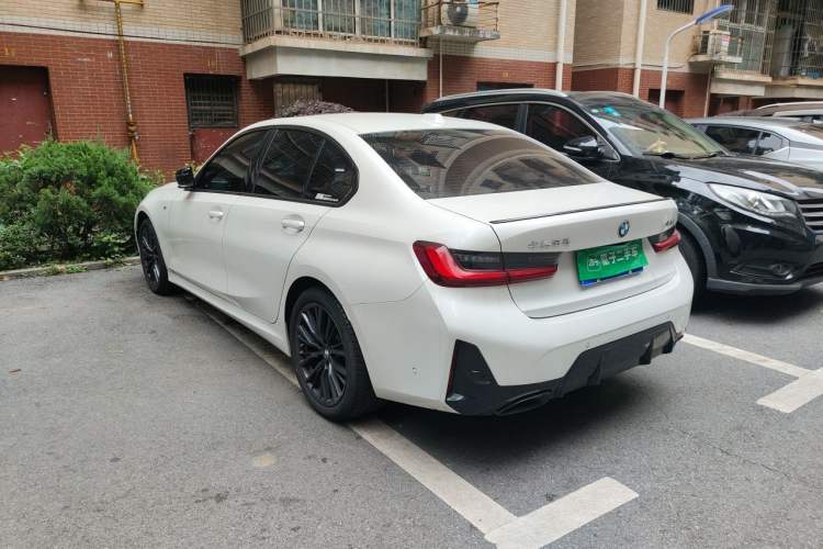 Used BMW 3 Series 2023 325i M Sport Night Edition Package Rear Left 45 Deg