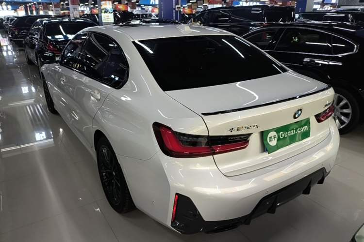 Used BMW 3 Series 2023 325Li M Sport Night Edition Package Rear Left 45 Deg