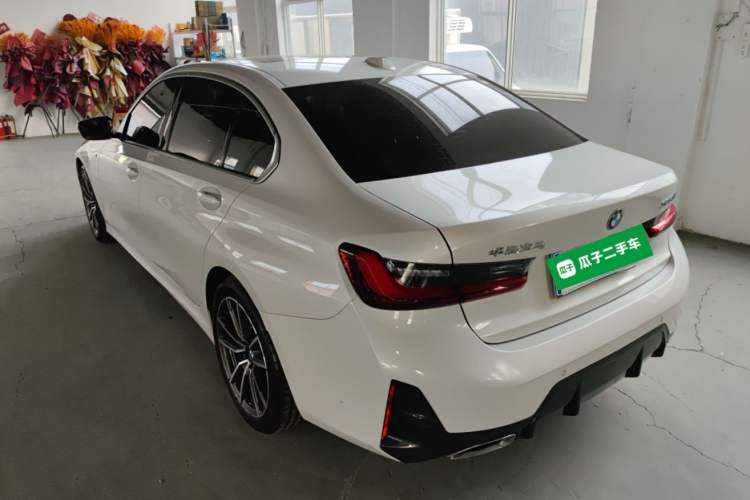 Used BMW 3 Series 2023 325Li M Sport Package Rear Left 45 Deg