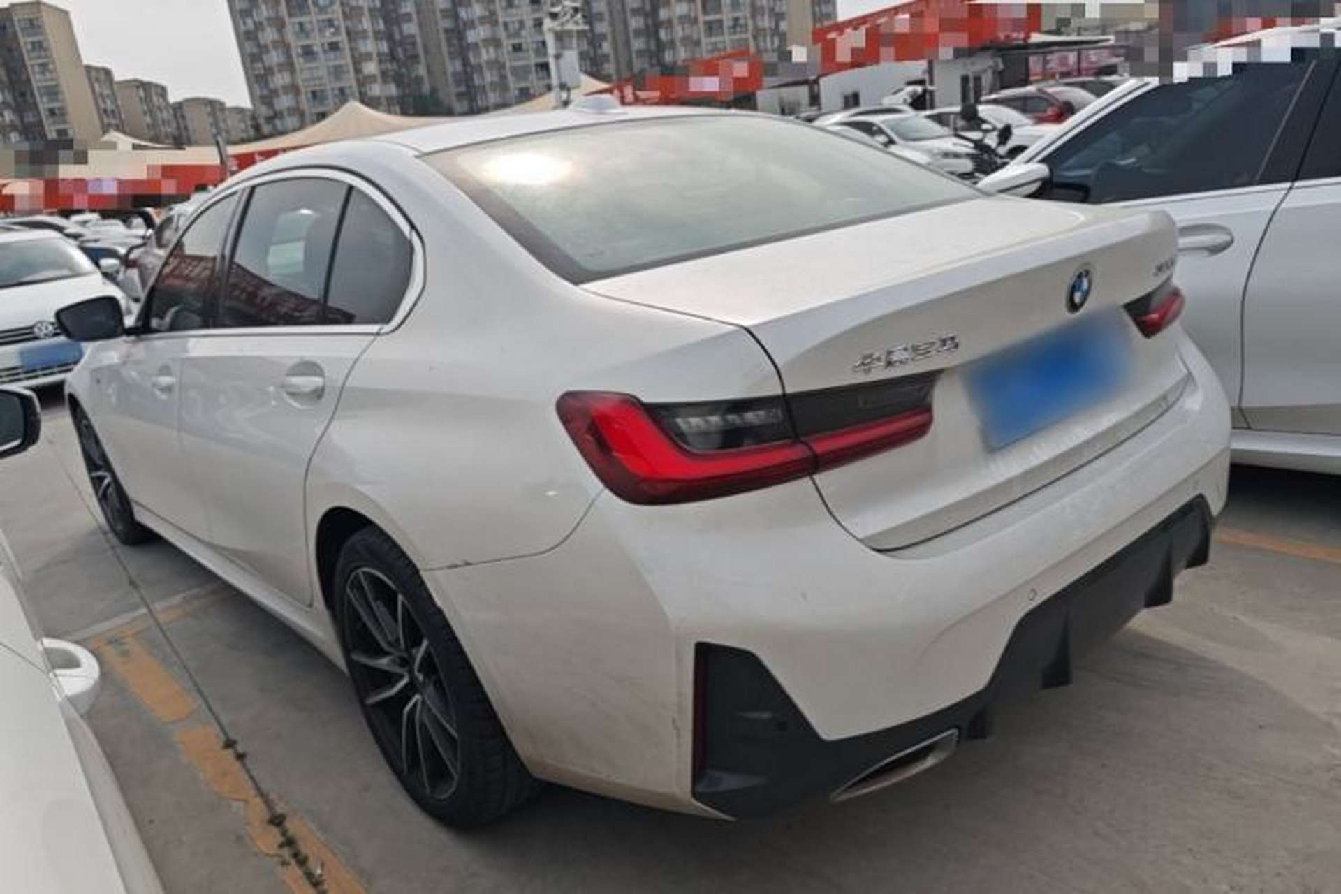 Used BMW 3 Series 2023 320Li M Sport Package Rear Left 45 Deg