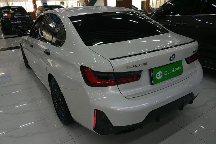 Used BMW 3 Series 2023 325i M Sport Night Edition Package Rear Left 45 Deg