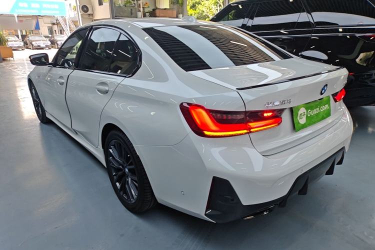 Used BMW 3 Series 2023 325i M Sport Night Edition Package Rear Left 45 Deg