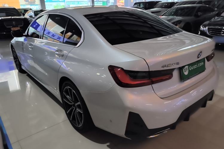Used BMW 3 Series 2023 325Li M Sport Package Rear Left 45 Deg
