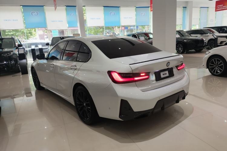 Used BMW 3 Series 2023 325i M Sport Night Edition Package Rear Left 45 Deg