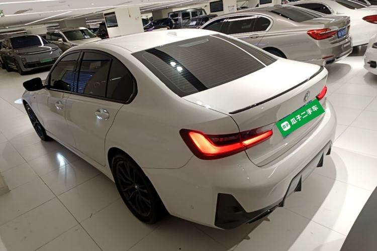 Used BMW 3 Series 2023 325i M Sport Night Edition Package Rear Left 45 Deg