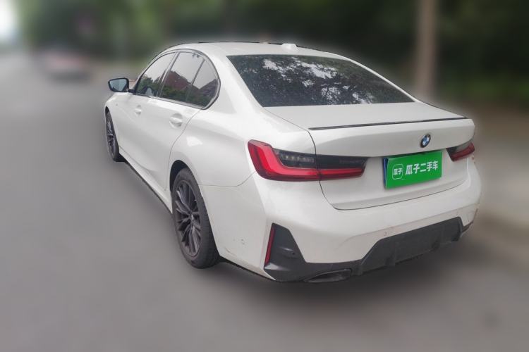 Used BMW 3 Series 2023 325i M Sport Night Edition Package Rear Left 45 Deg