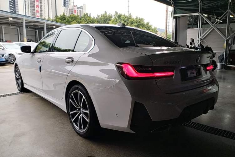 Used BMW 3 Series 2023 325Li M Sport Package Rear Left 45 Deg