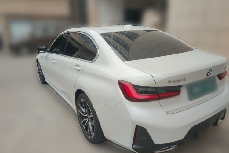 Used BMW 3 Series 2023 320Li M Sport Package Rear Left 45 Deg