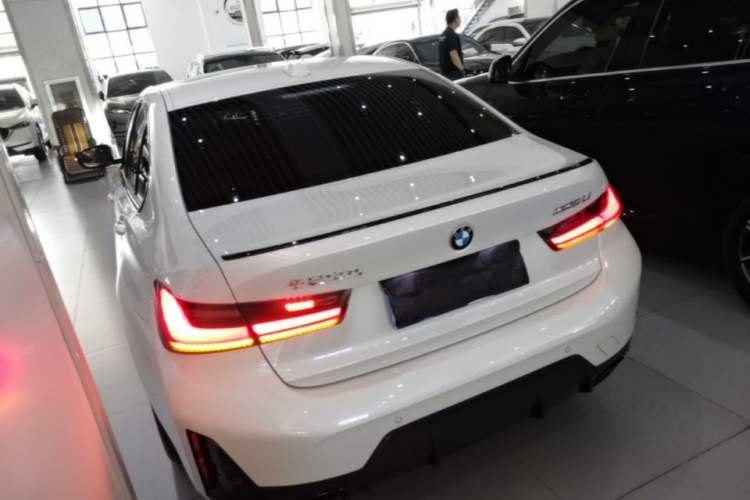 Used BMW 3 Series 2023 325Li M Sport Night Edition Package Rear Left 45 Deg