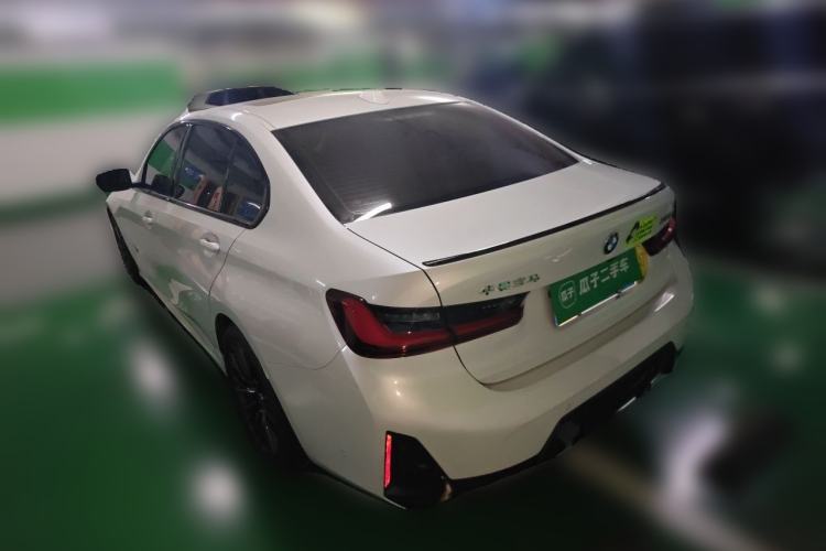Used BMW 3 Series 2023 325Li M Sport Night Edition Package Rear Left 45 Deg