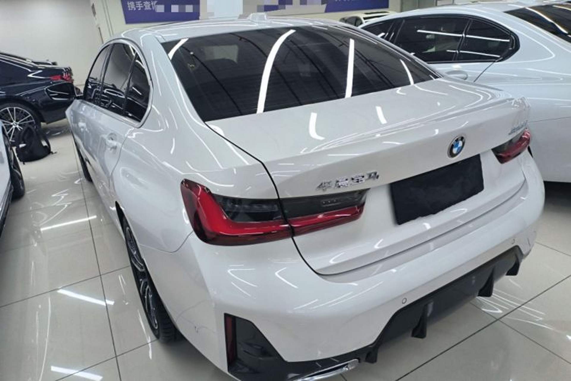 Used BMW 3 Series 2023 325Li M Sport Package Rear Left 45 Deg