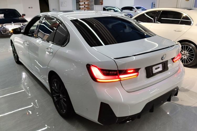 Used BMW 3 Series 2023 325Li M Sport Night Edition Package Rear Left 45 Deg