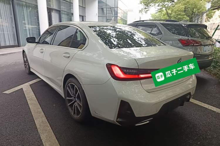 Used BMW 3 Series 2023 320Li M Sport Package Rear Left 45 Deg