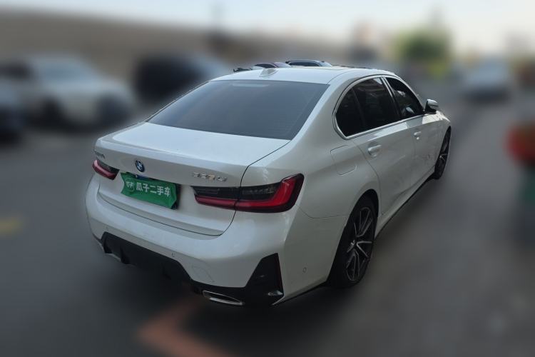 Used BMW 3 Series 2023 325Li M Sport Package Rear Right 45 Deg