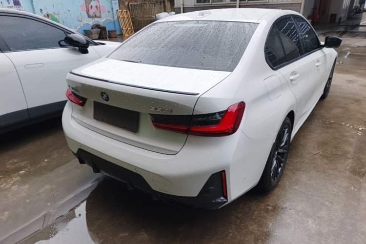 Used BMW 3 Series 2023 325i M Sport Night Edition Package Rear Right 45 Deg