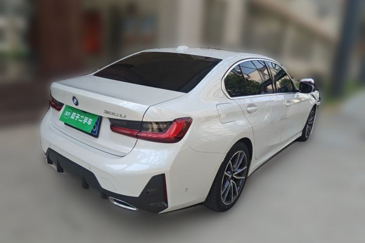Used BMW 3 Series 2023 325Li M Sport Package Rear Right 45 Deg