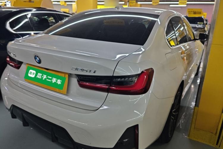 Used BMW 3 Series 2023 325Li M Sport Package Rear Right 45 Deg