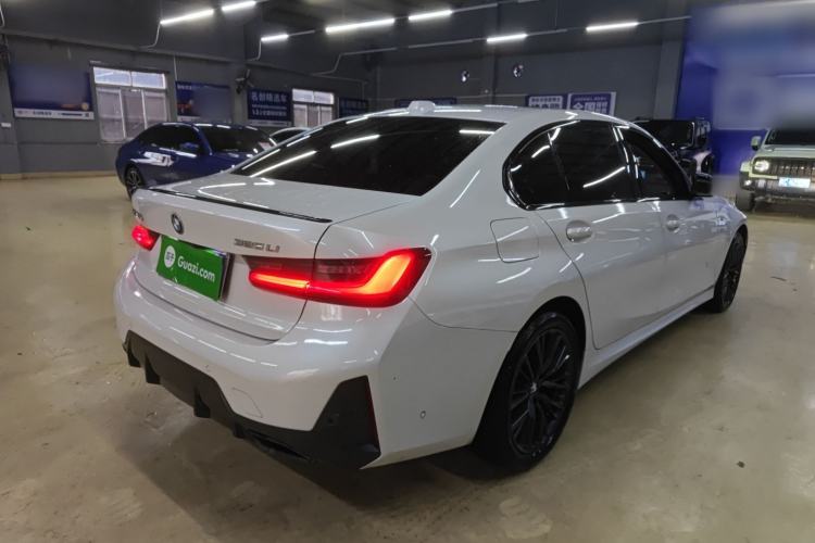 Used BMW 3 Series 2023 325Li M Sport Night Edition Package Rear Right 45 Deg
