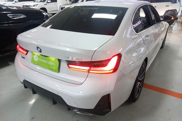 Used BMW 3 Series 2023 325Li xDrive M Sport Package Rear Right 45 Deg