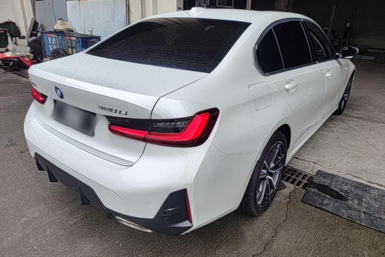 Used BMW 3 Series 2023 320Li M Sport Package Rear Right 45 Deg