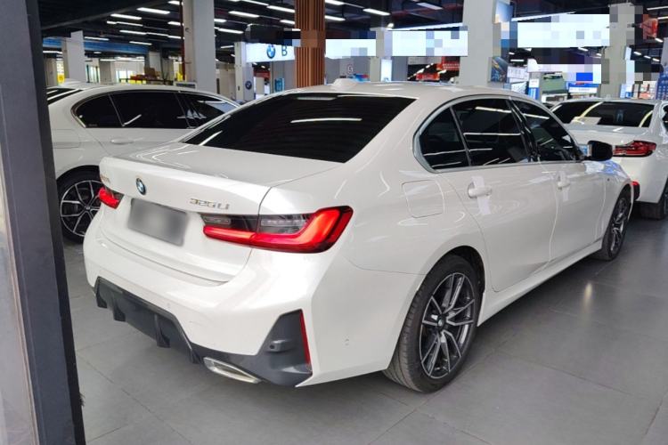 Used BMW 3 Series 2023 325Li M Sport Package Rear Right 45 Deg