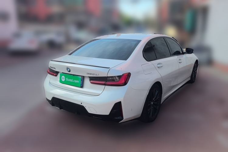 Used BMW 3 Series 2023 325Li M Sport Night Edition Package Rear Right 45 Deg