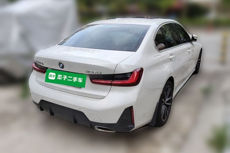 Used BMW 3 Series 2023 325Li M Sport Package Rear Right 45 Deg