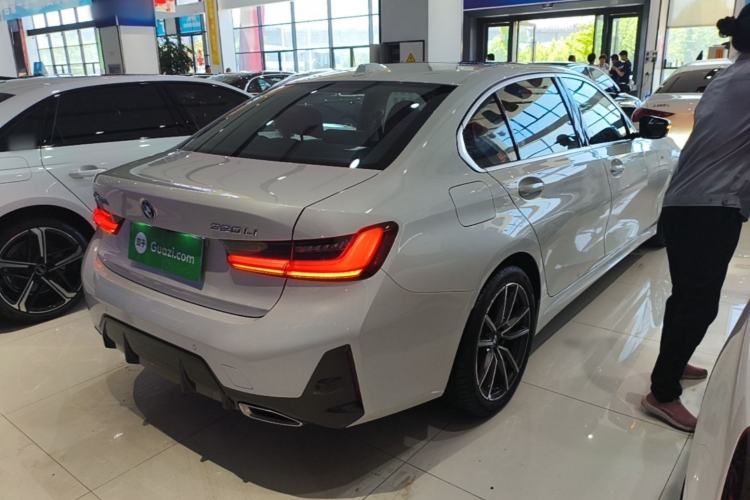 Used BMW 3 Series 2023 320Li M Sport Package Rear Right 45 Deg