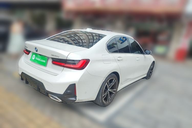 Used BMW 3 Series 2023 325i M Sport Night Edition Package Rear Right 45 Deg