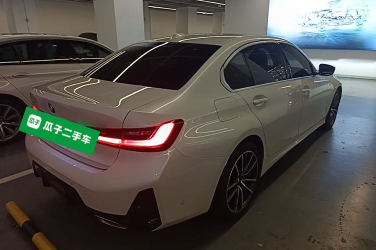 Used BMW 3 Series 2023 325Li M Sport Package Rear Right 45 Deg
