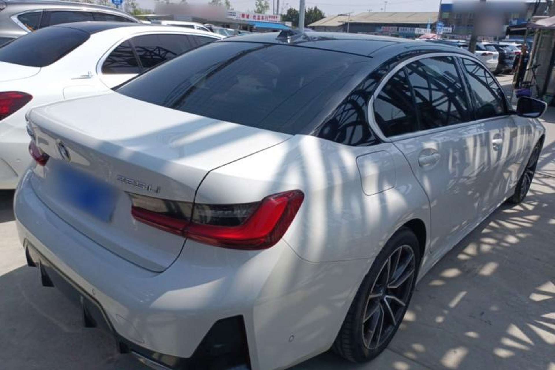 Used BMW 3 Series 2023 325Li M Sport Package Rear Right 45 Deg