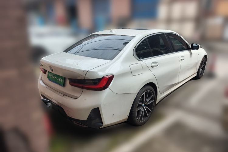 Used BMW 3 Series 2023 325Li M Sport Package Rear Right 45 Deg