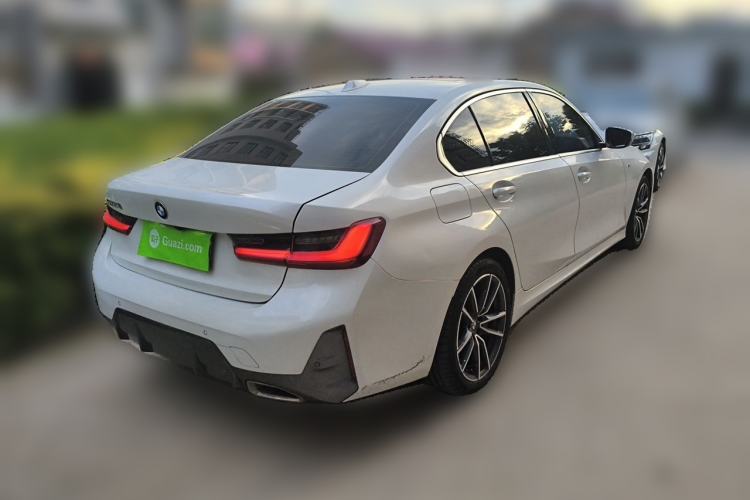 Used BMW 3 Series 2023 320Li M Sport Package Rear Right 45 Deg