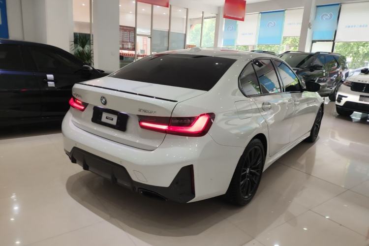 Used BMW 3 Series 2023 325i M Sport Night Edition Package Rear Right 45 Deg