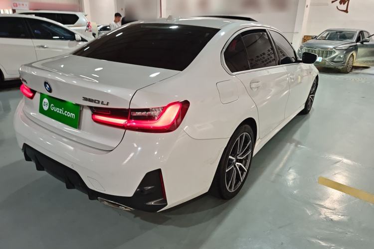 Used BMW 3 Series 2023 320Li M Sport Package Rear Right 45 Deg