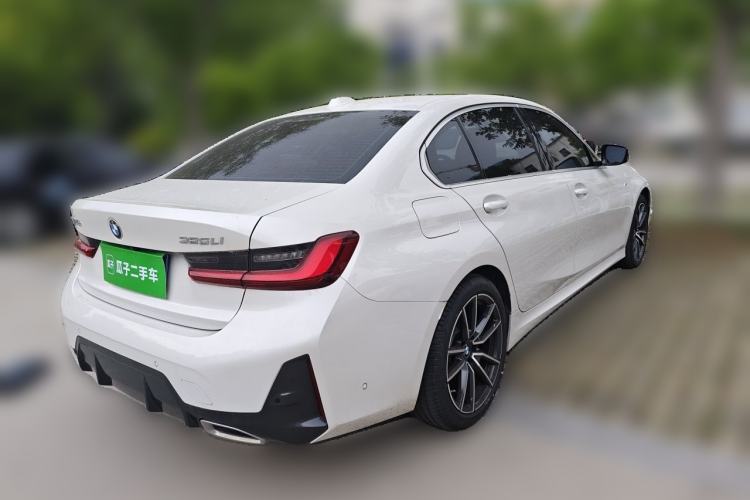 Used BMW 3 Series 2023 325Li M Sport Package Rear Right 45 Deg