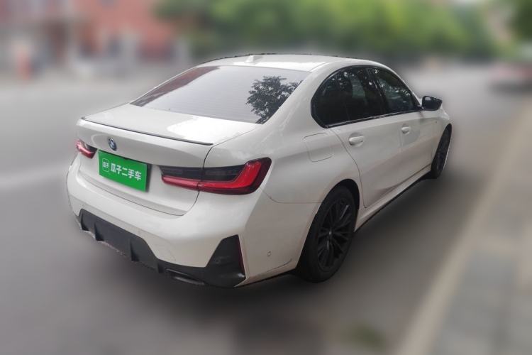 Used BMW 3 Series 2023 325i M Sport Night Edition Package Rear Right 45 Deg