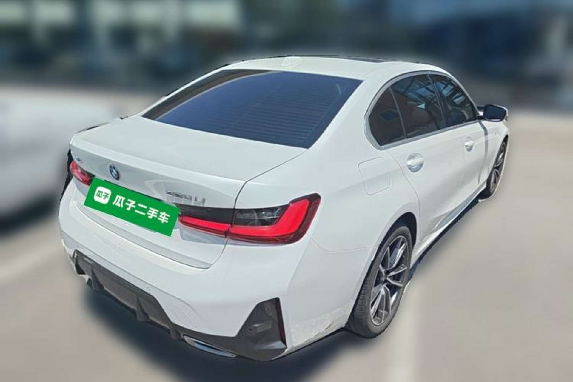 Used BMW 3 Series 2023 320Li M Sport Package Rear Right 45 Deg