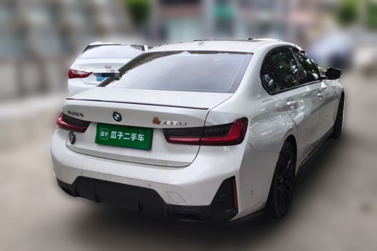 Used BMW 3 Series 2023 325Li M Sport Night Edition Package Rear Right 45 Deg