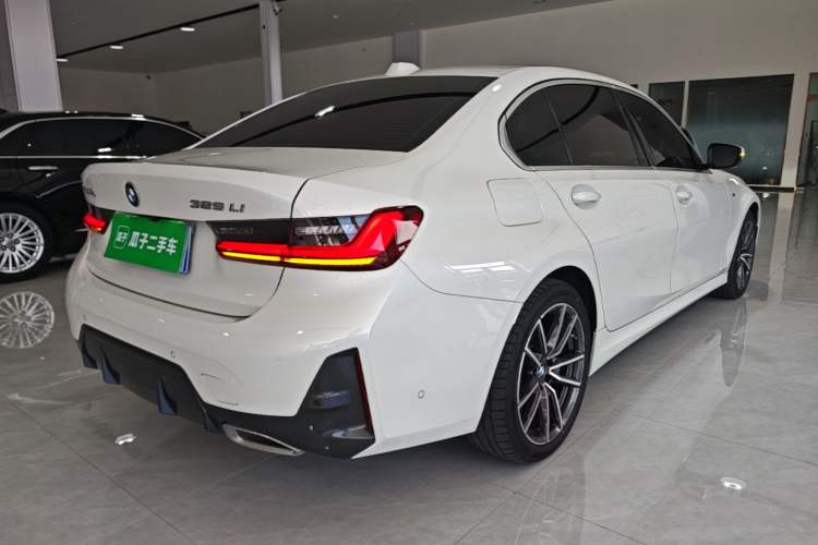 Used BMW 3 Series 2023 325Li M Sport Package Rear Right 45 Deg